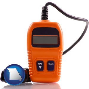 an automobile diagnostic tool - with Missouri icon