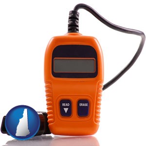 an automobile diagnostic tool - with New Hampshire icon