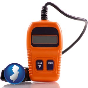 an automobile diagnostic tool - with New Jersey icon