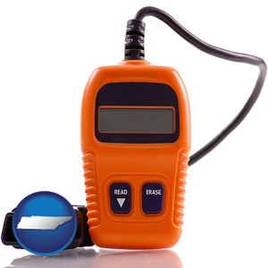 an automobile diagnostic tool - with Tennessee icon