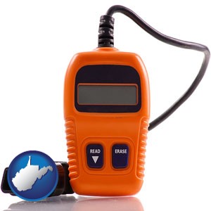 an automobile diagnostic tool - with West Virginia icon